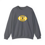 Tortured Fans Dept. Football Crewneck Sweatshirt (Yellow Logo)