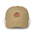 Pumpkin Patch Dad Cap — Embroidered 'TTFD' Fall Pumpkin Hat