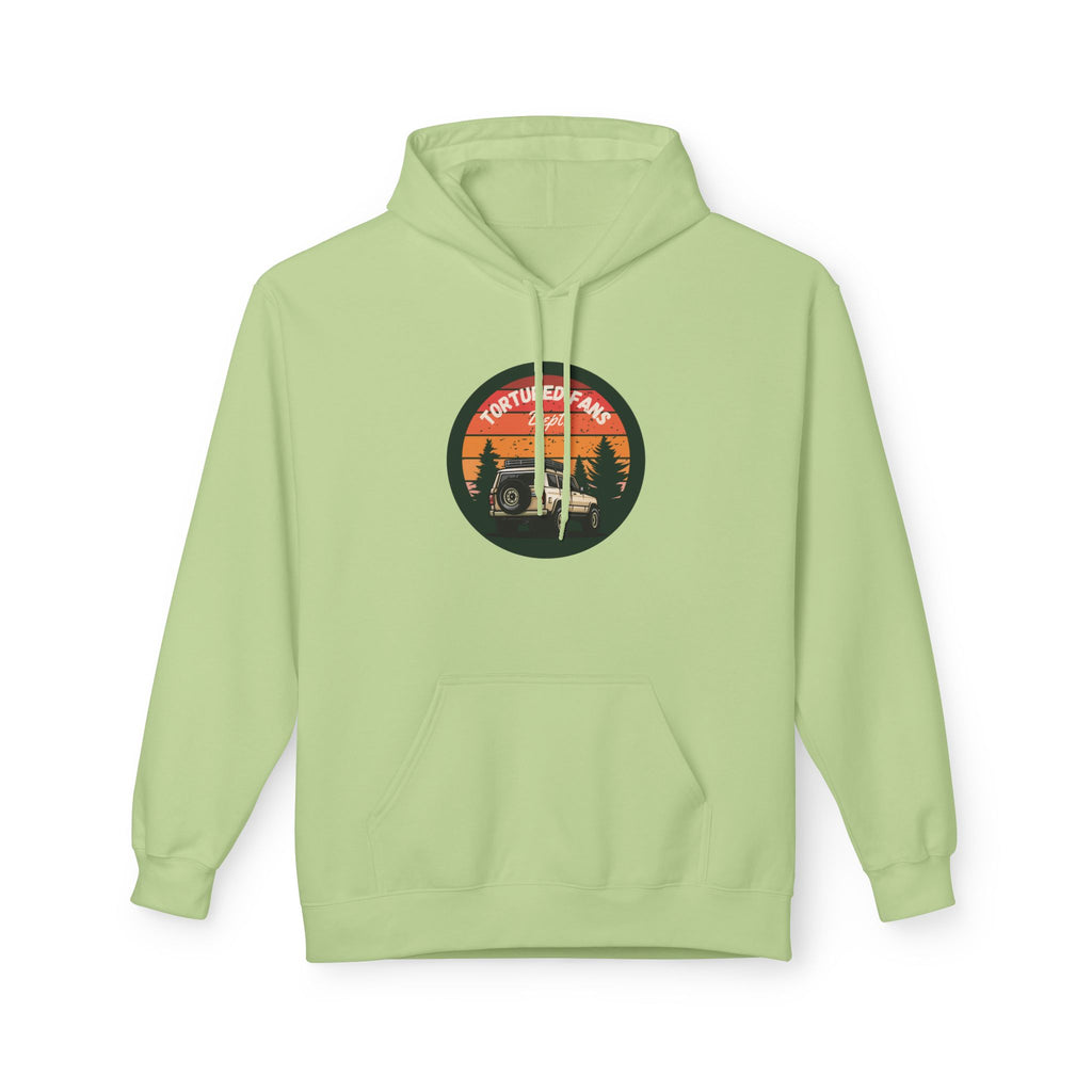 Adventure Jeep Hoodie – "I Don't Need Therapy, I Just Need My Jeep" Vintage Sunset