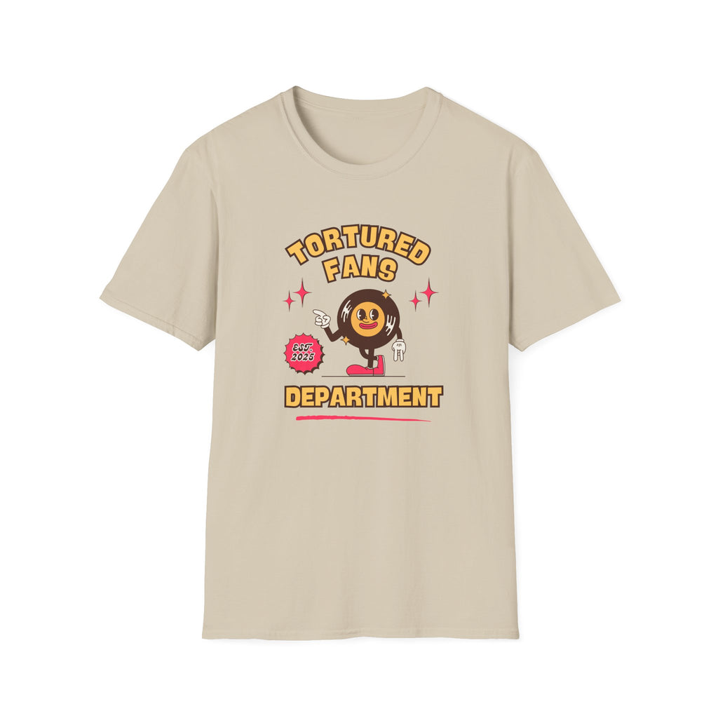 T-Shirt — "Tortured Fans Department" Retro Vinyl Tee