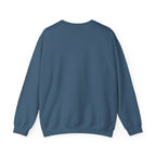 Fall Leaves & Pumpkins Crewneck Sweatshirt — Autumn Graphic Pullover