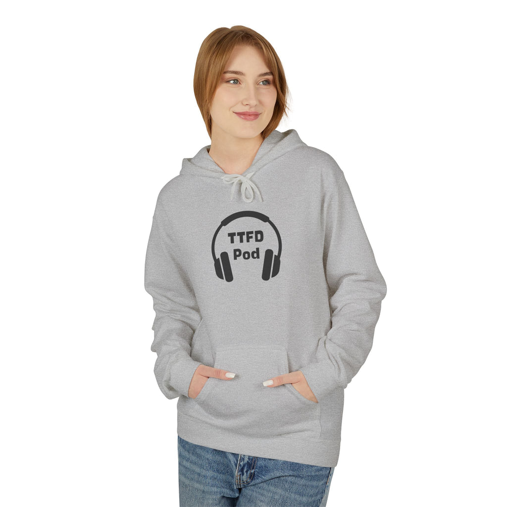 Midweight Fleece Hoodie (Headphone Logo)