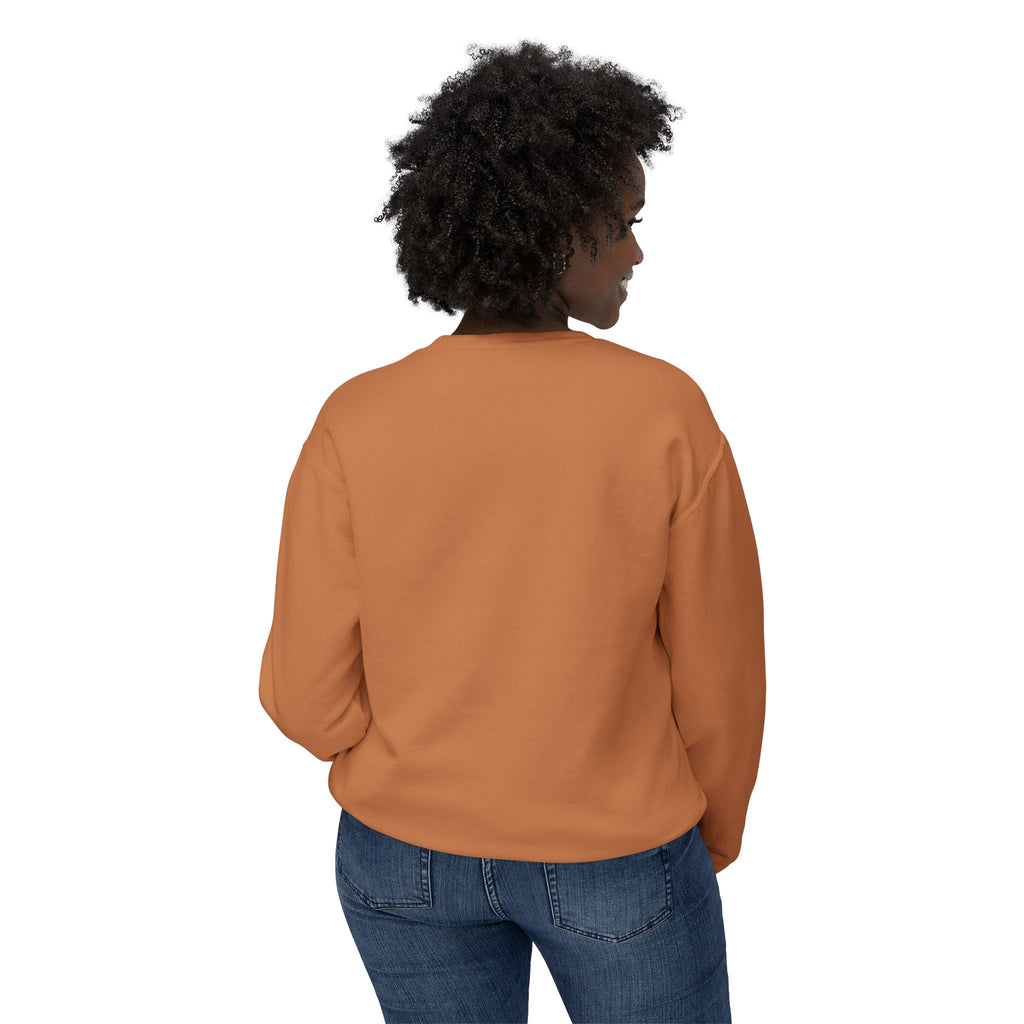 Minimalist "Saturated Fan" Crewneck Sweatshirt