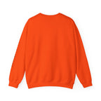 Fall Leaves & Pumpkins Crewneck Sweatshirt — Autumn Graphic Pullover