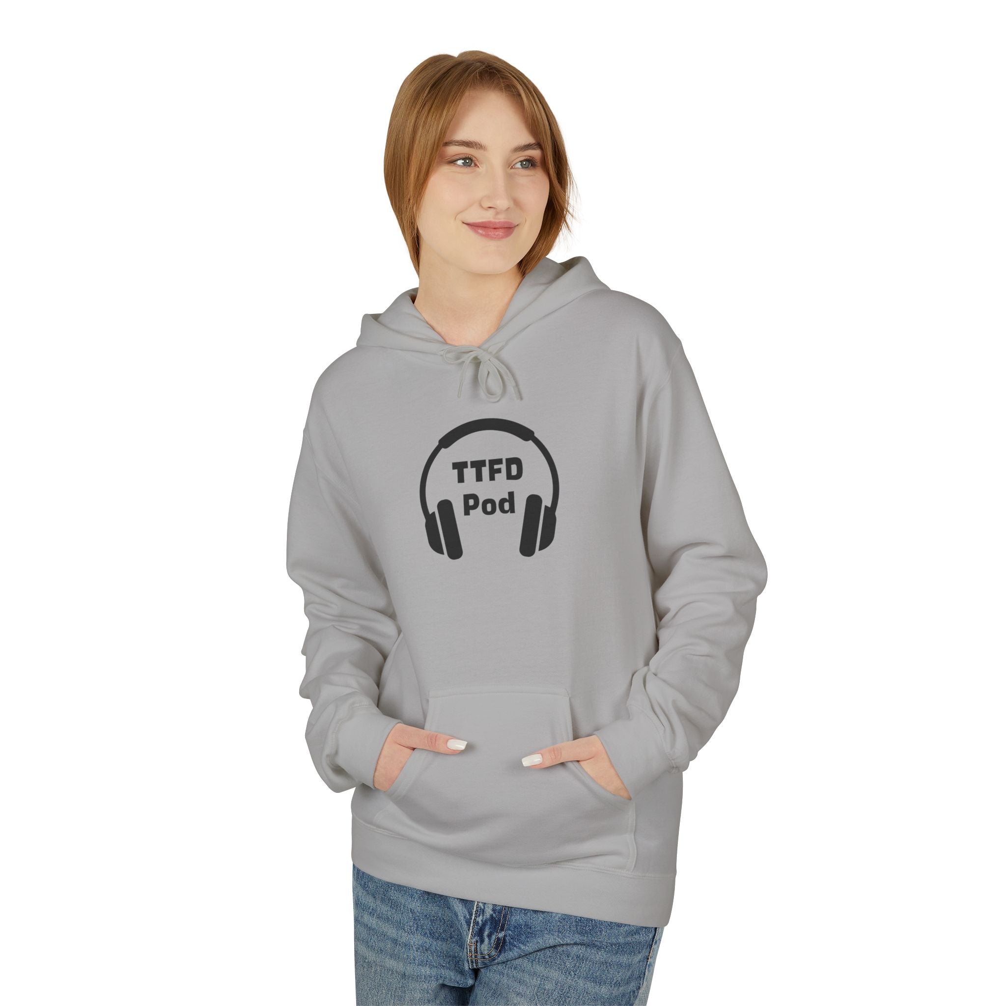 Midweight Fleece Hoodie (Headphone Logo)