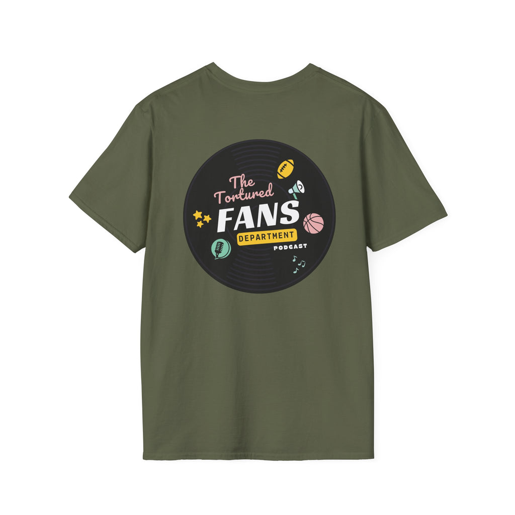 Unisex Softstyle T-Shirt with Retro Podcast Design, Perfect for Fans, Gift for Podcast Lovers, Casual Wear, Unique Tee, Comfort Fashion