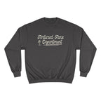 Champion Sweatshirt — Tortured Fans Department Script Crewneck