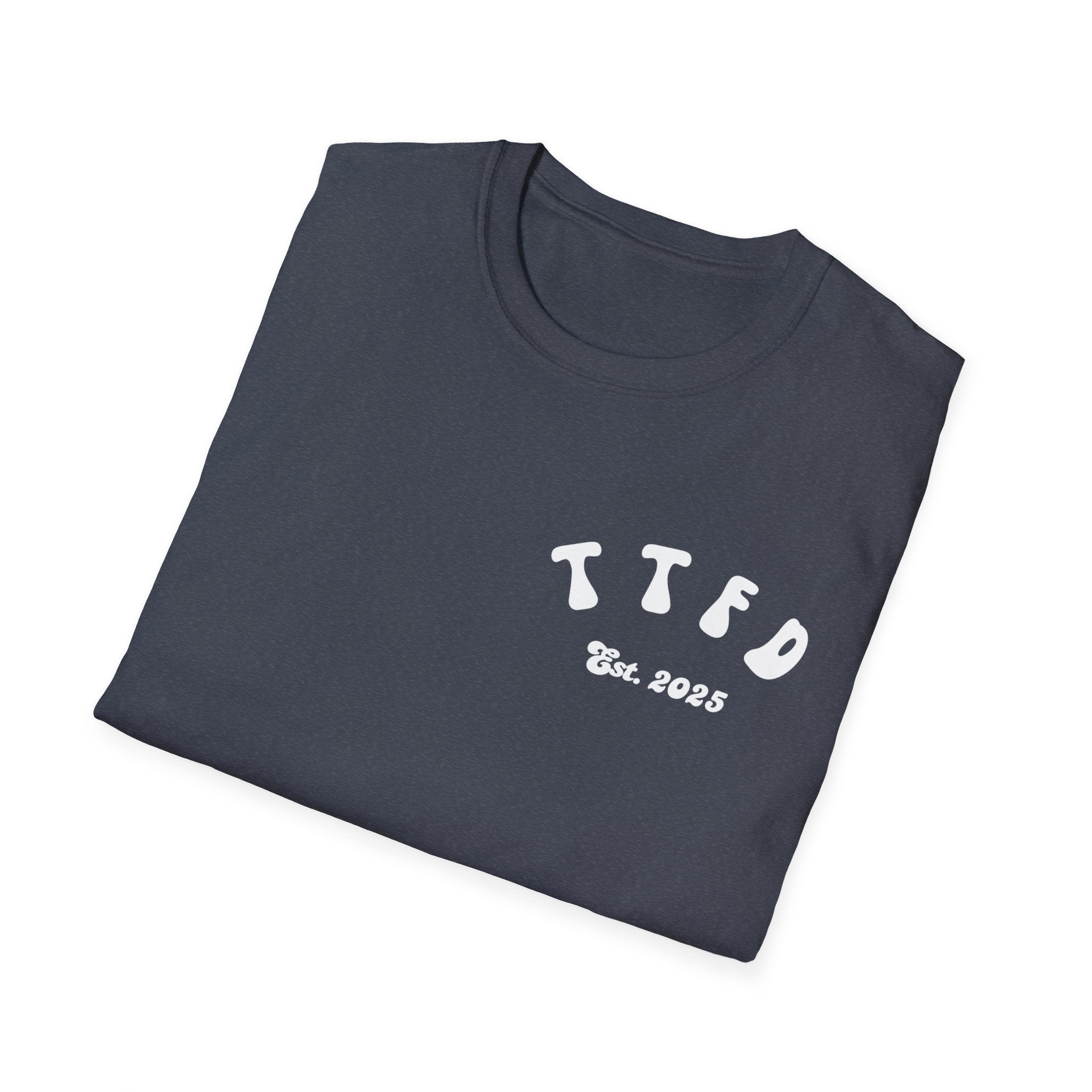 Unisex Softstyle T-Shirt with Retro Podcast Design, Perfect for Fans, Gift for Podcast Lovers, Casual Wear, Unique Tee, Comfort Fashion