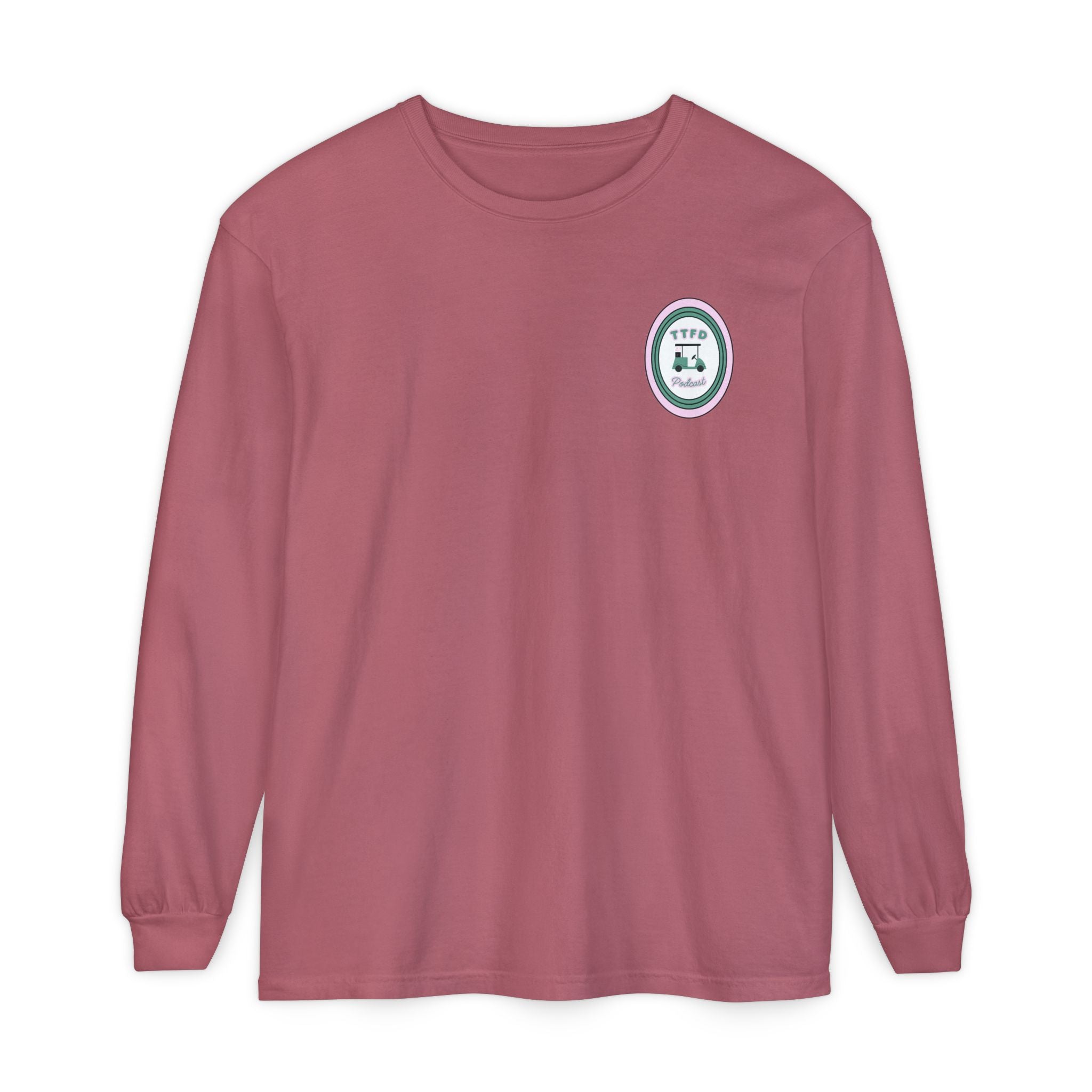 TTFD Podcast Golf Long-Sleeve Tee