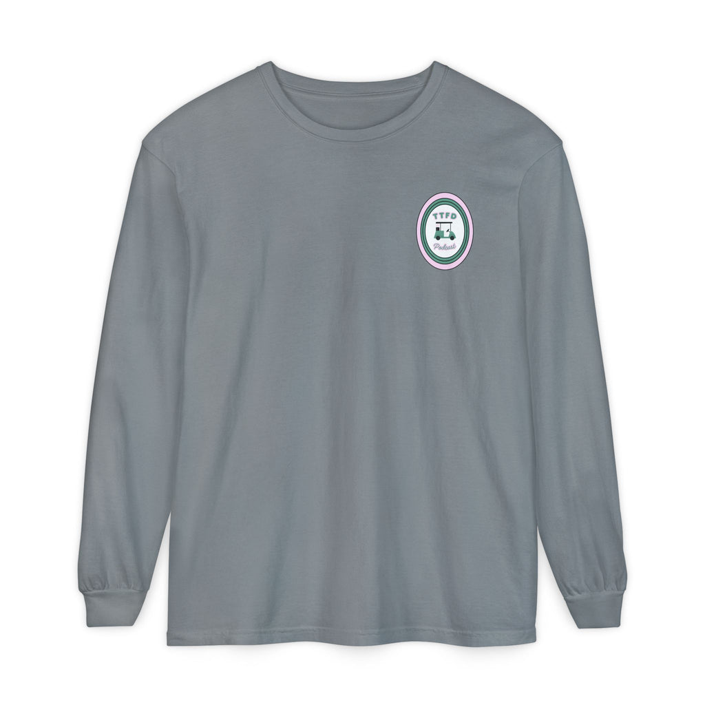 TTFD Podcast Golf Long-Sleeve Tee