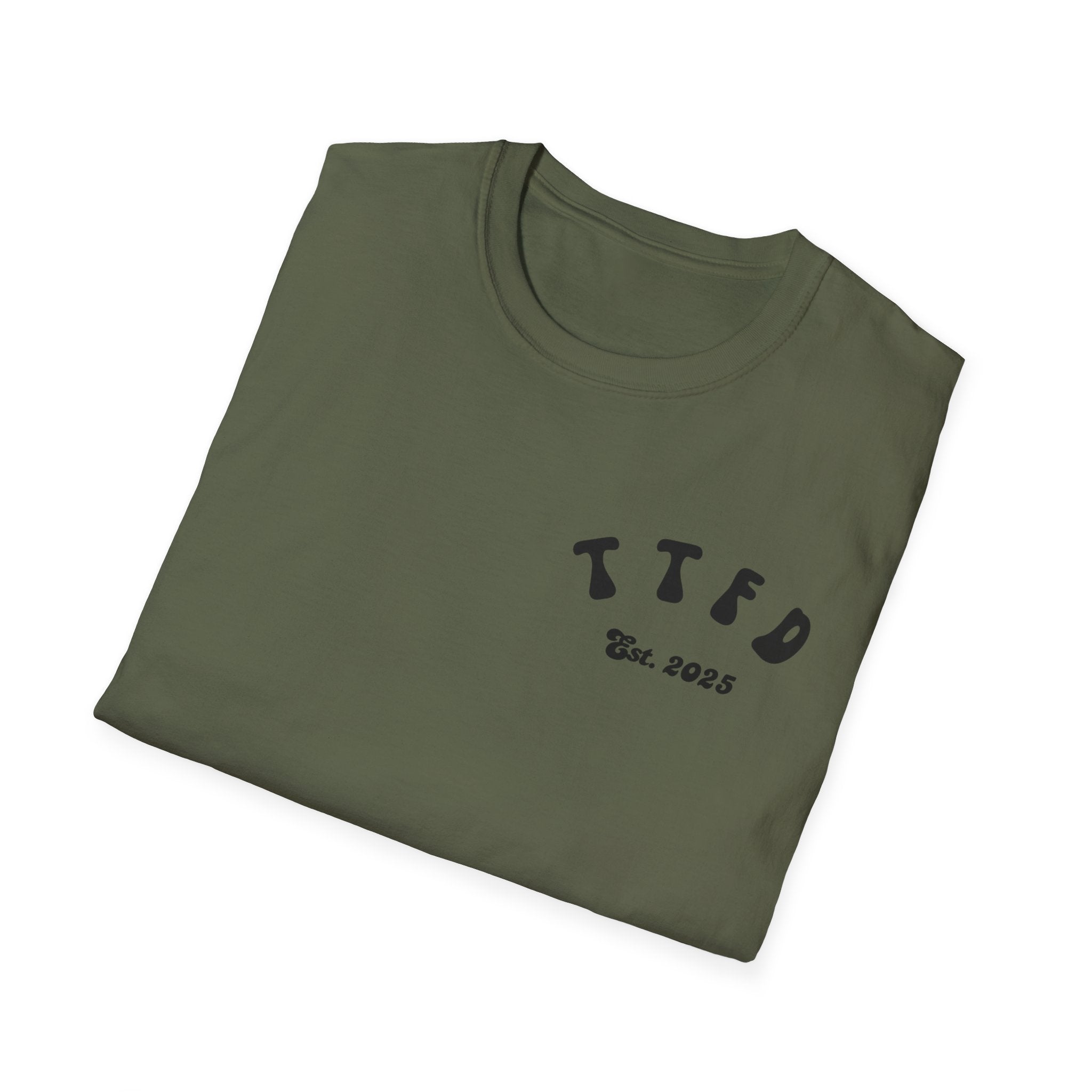 Unisex Softstyle T-Shirt with Retro Podcast Design, Perfect for Fans, Gift for Podcast Lovers, Casual Wear, Unique Tee, Comfort Fashion