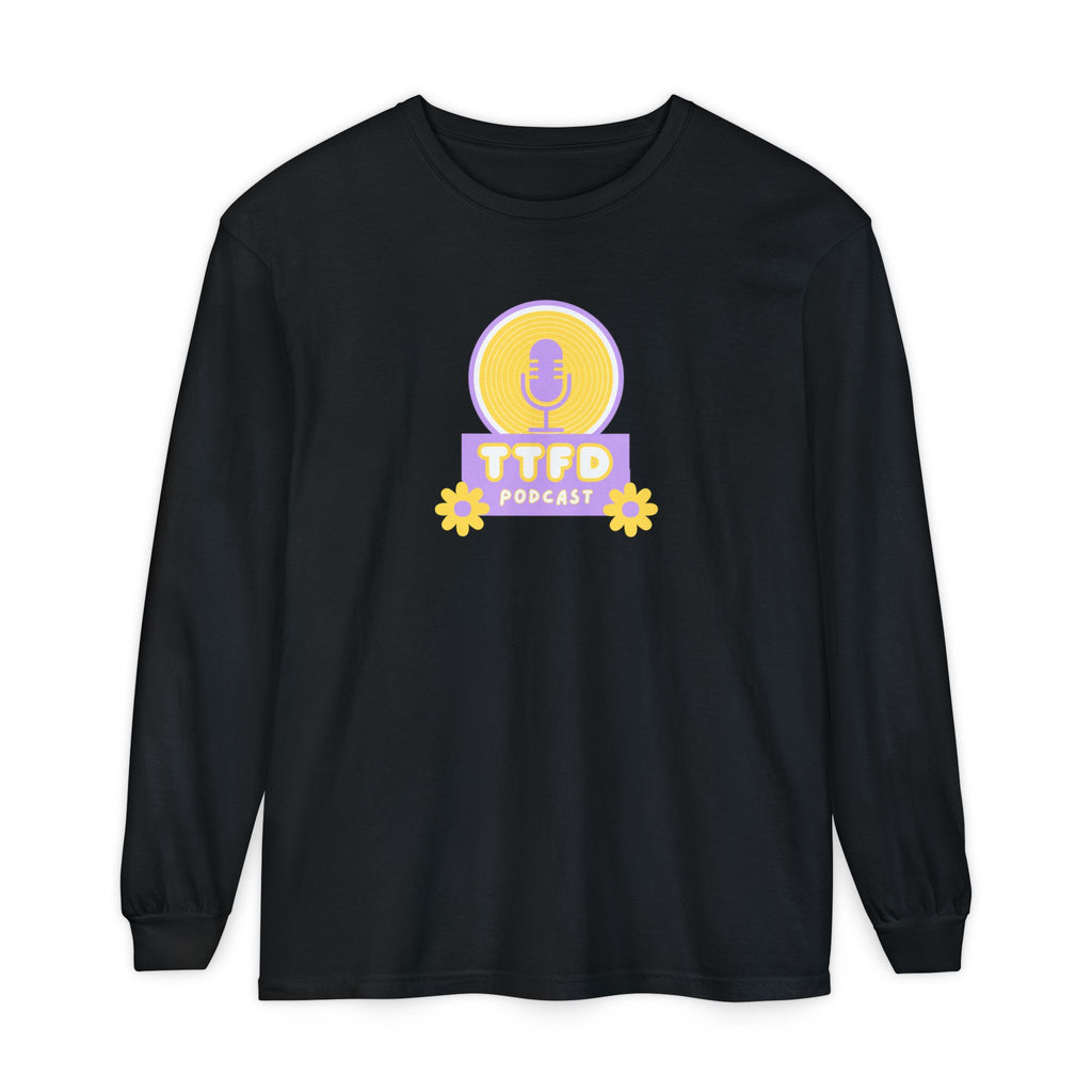 TTFD Floral Mic Long-Sleeve Tee