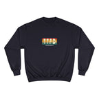 Champion Sweatshirt — Retro Stripes "WYD Podcast" Crewneck