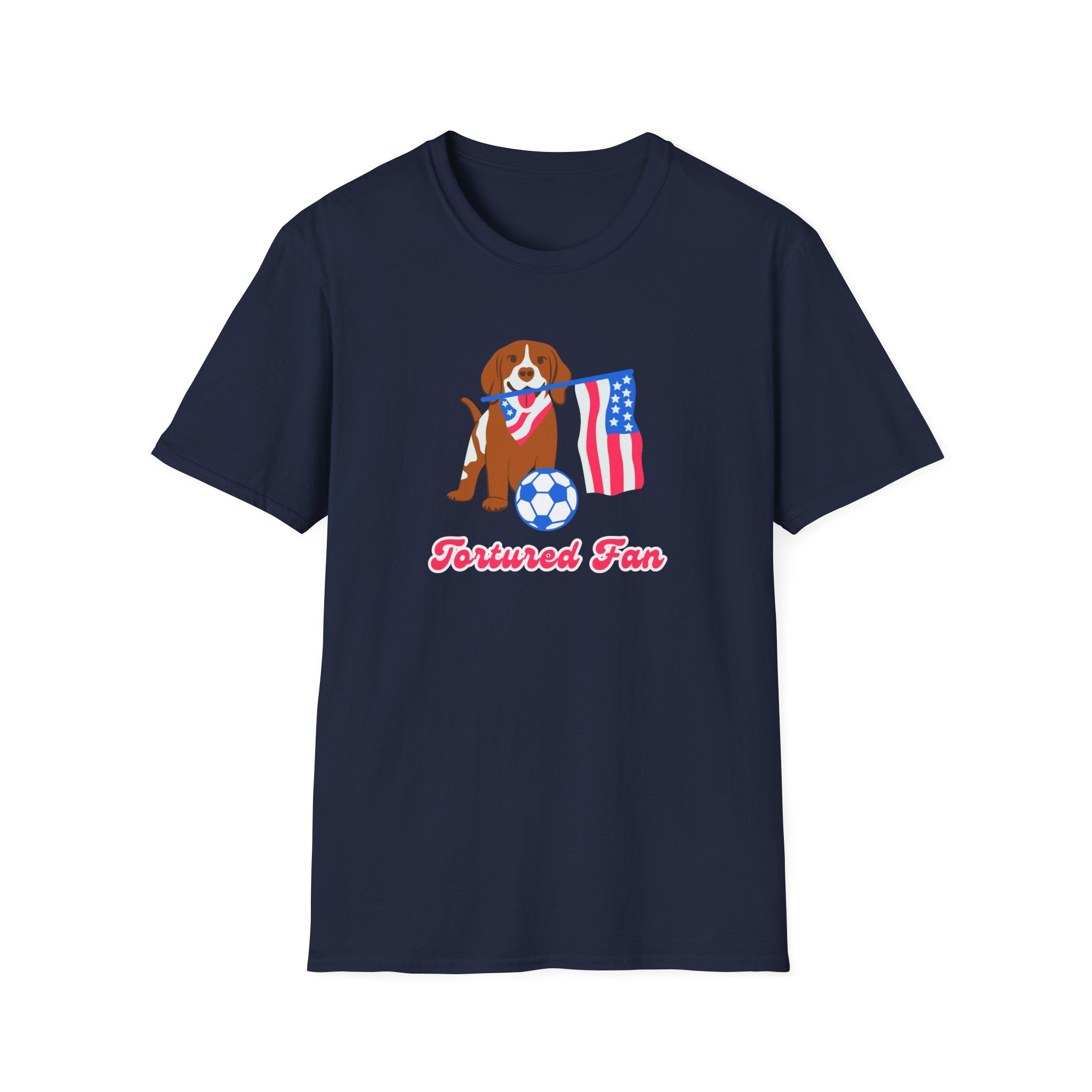American Dog Tortured Fan T-Shirt