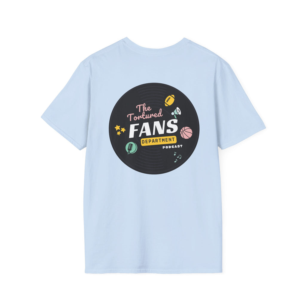Unisex Softstyle T-Shirt with Retro Podcast Design, Perfect for Fans, Gift for Podcast Lovers, Casual Wear, Unique Tee, Comfort Fashion