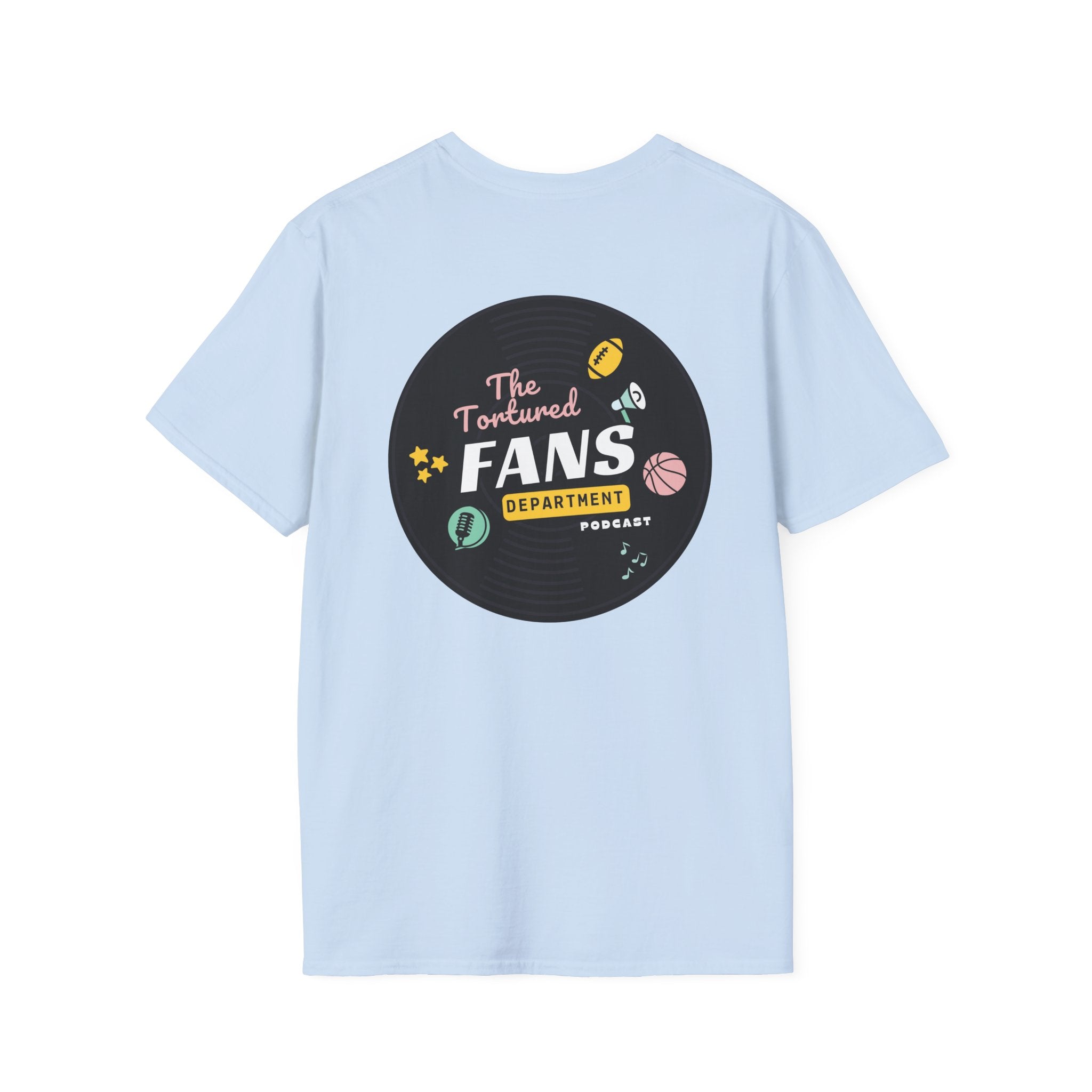 Unisex Softstyle T-Shirt with Retro Podcast Design, Perfect for Fans, Gift for Podcast Lovers, Casual Wear, Unique Tee, Comfort Fashion