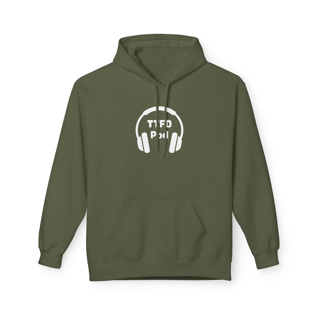 Midweight Fleece Hoodie (Headphone Logo)