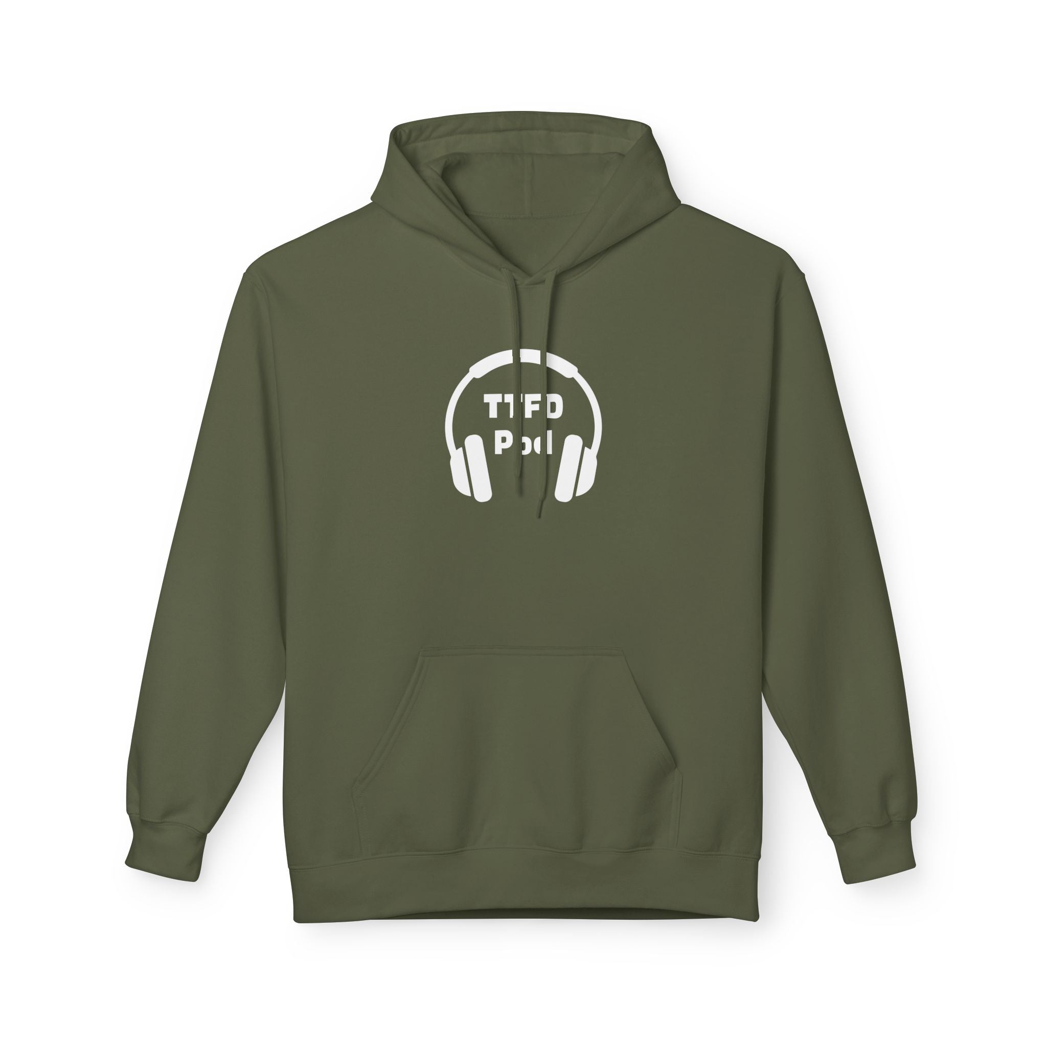 Midweight Fleece Hoodie (Headphone Logo)