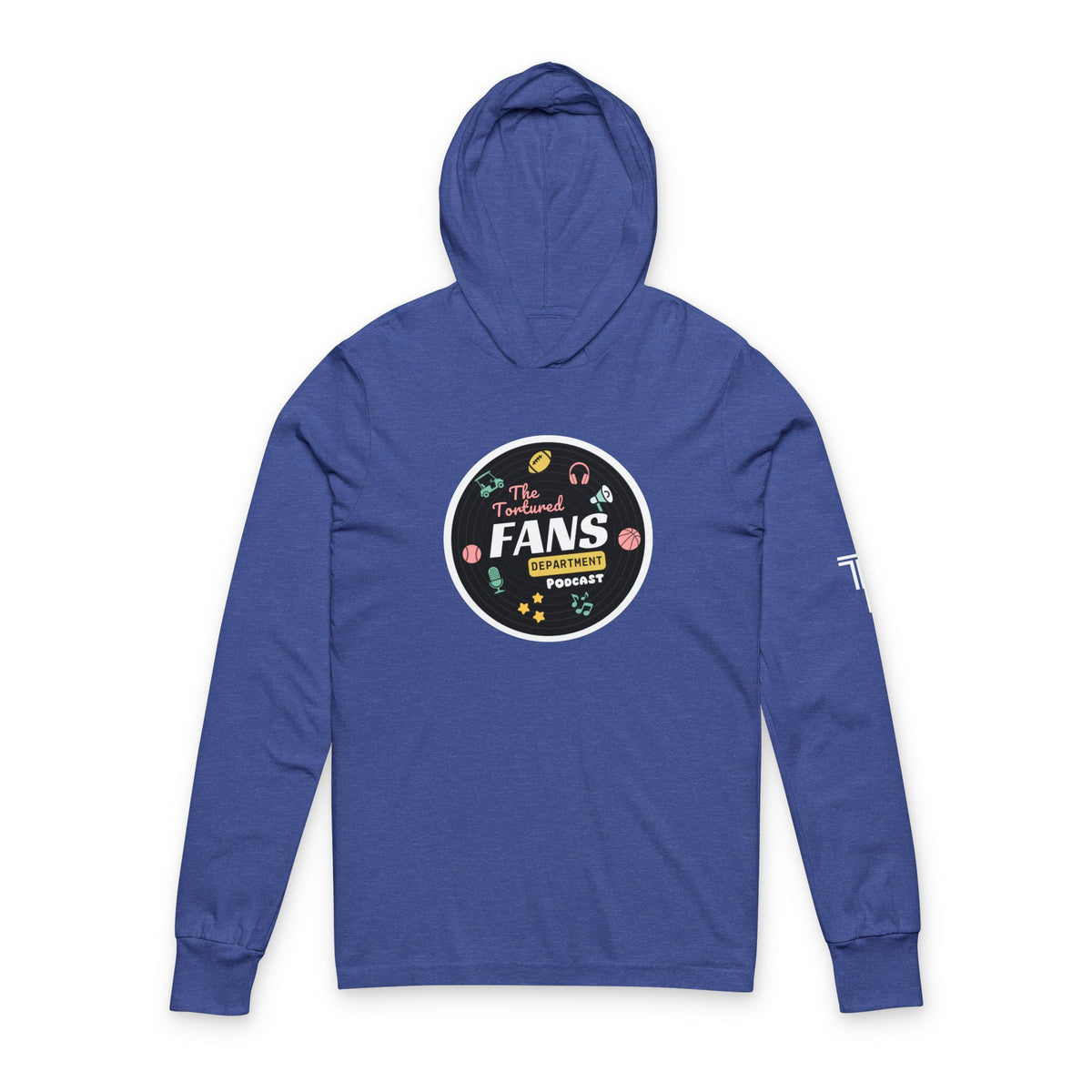 Lightweight Hooded Tee (Podcast Logo)