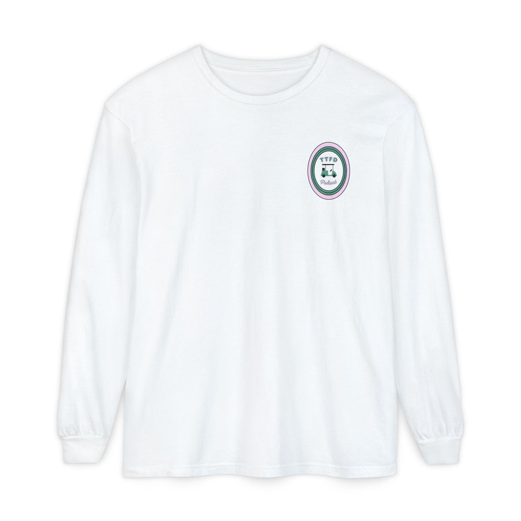 TTFD Podcast Golf Long-Sleeve Tee