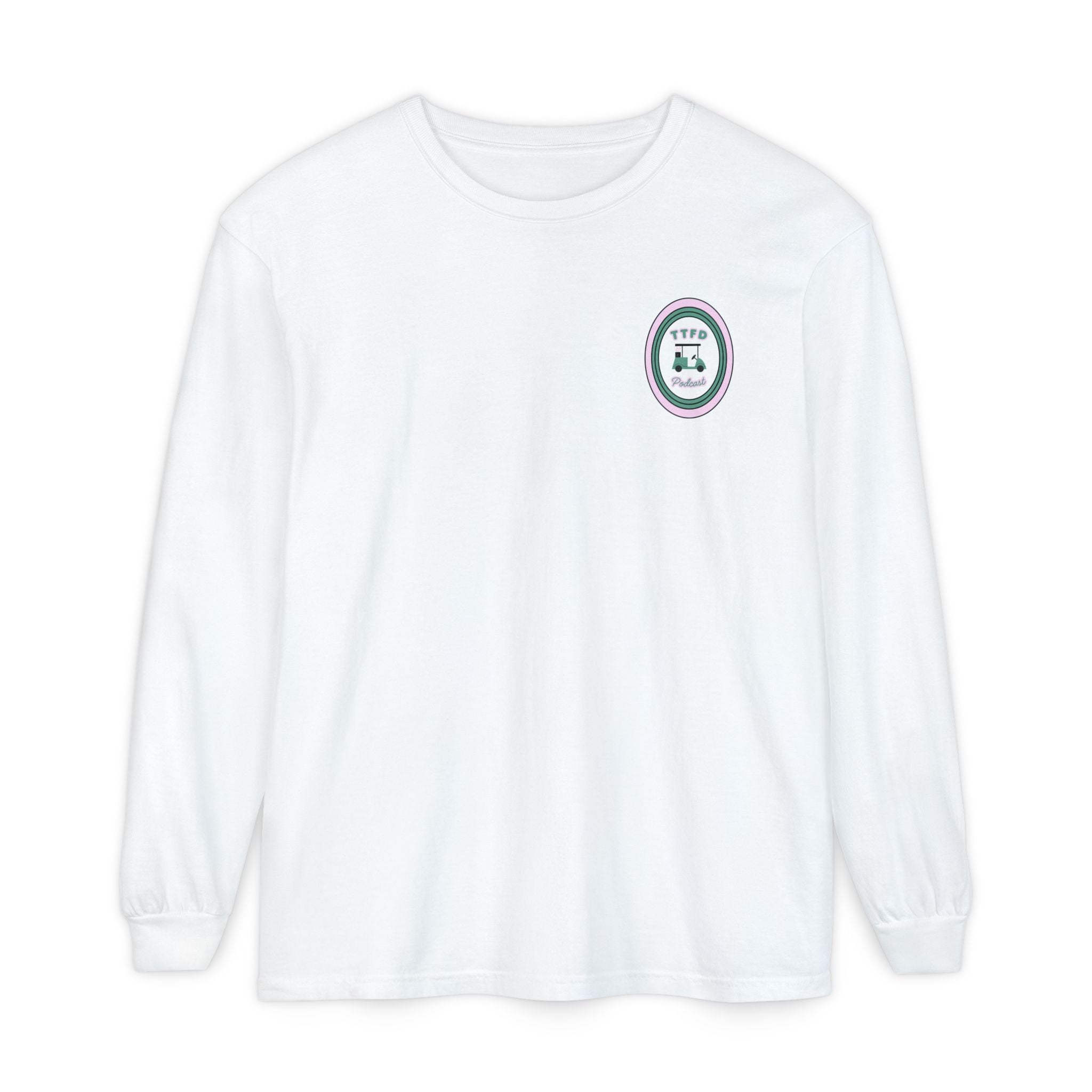 TTFD Podcast Golf Long-Sleeve Tee