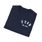 Unisex Softstyle T-Shirt with Retro Podcast Design, Perfect for Fans, Gift for Podcast Lovers, Casual Wear, Unique Tee, Comfort Fashion