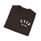 Unisex Softstyle T-Shirt with Retro Podcast Design, Perfect for Fans, Gift for Podcast Lovers, Casual Wear, Unique Tee, Comfort Fashion