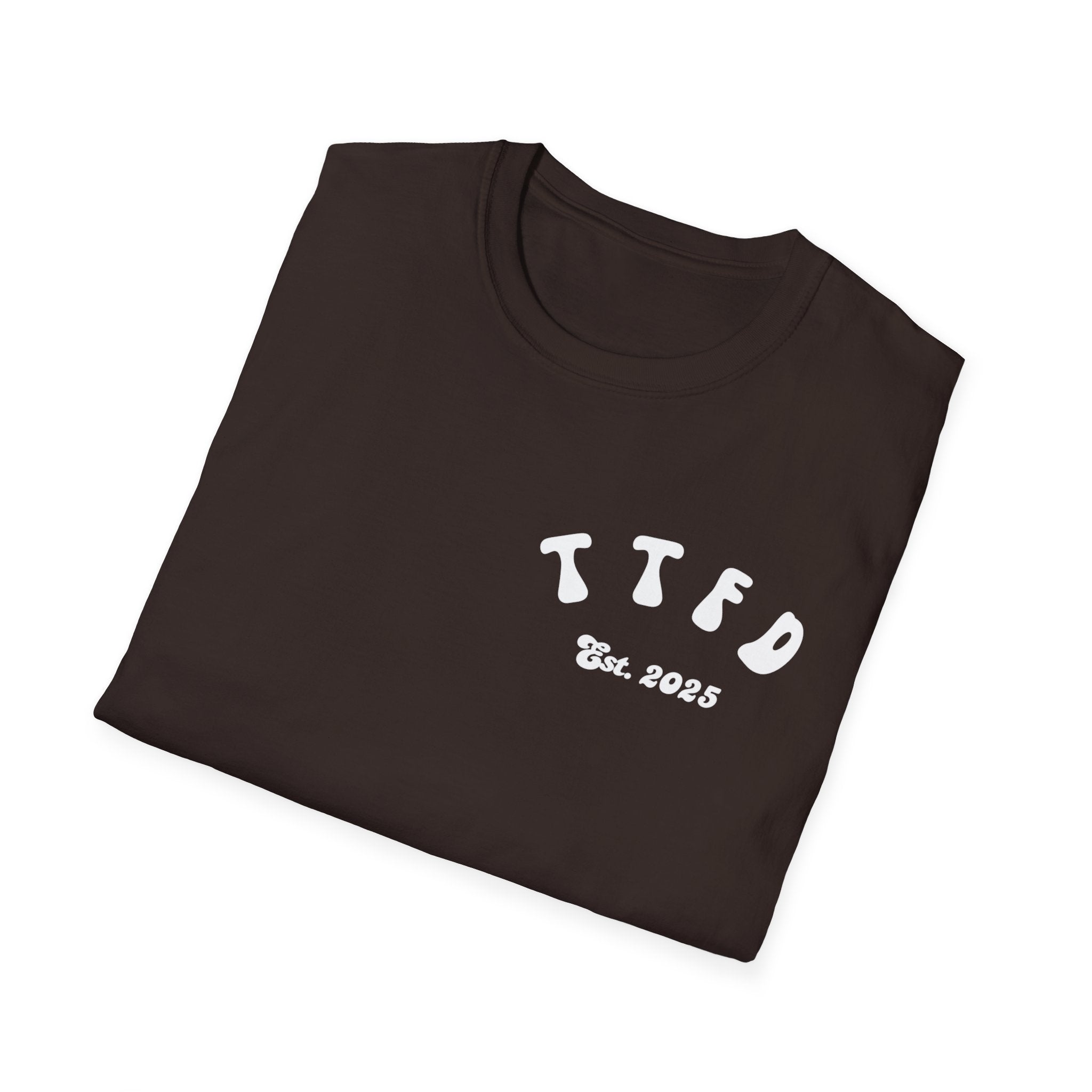 Unisex Softstyle T-Shirt with Retro Podcast Design, Perfect for Fans, Gift for Podcast Lovers, Casual Wear, Unique Tee, Comfort Fashion