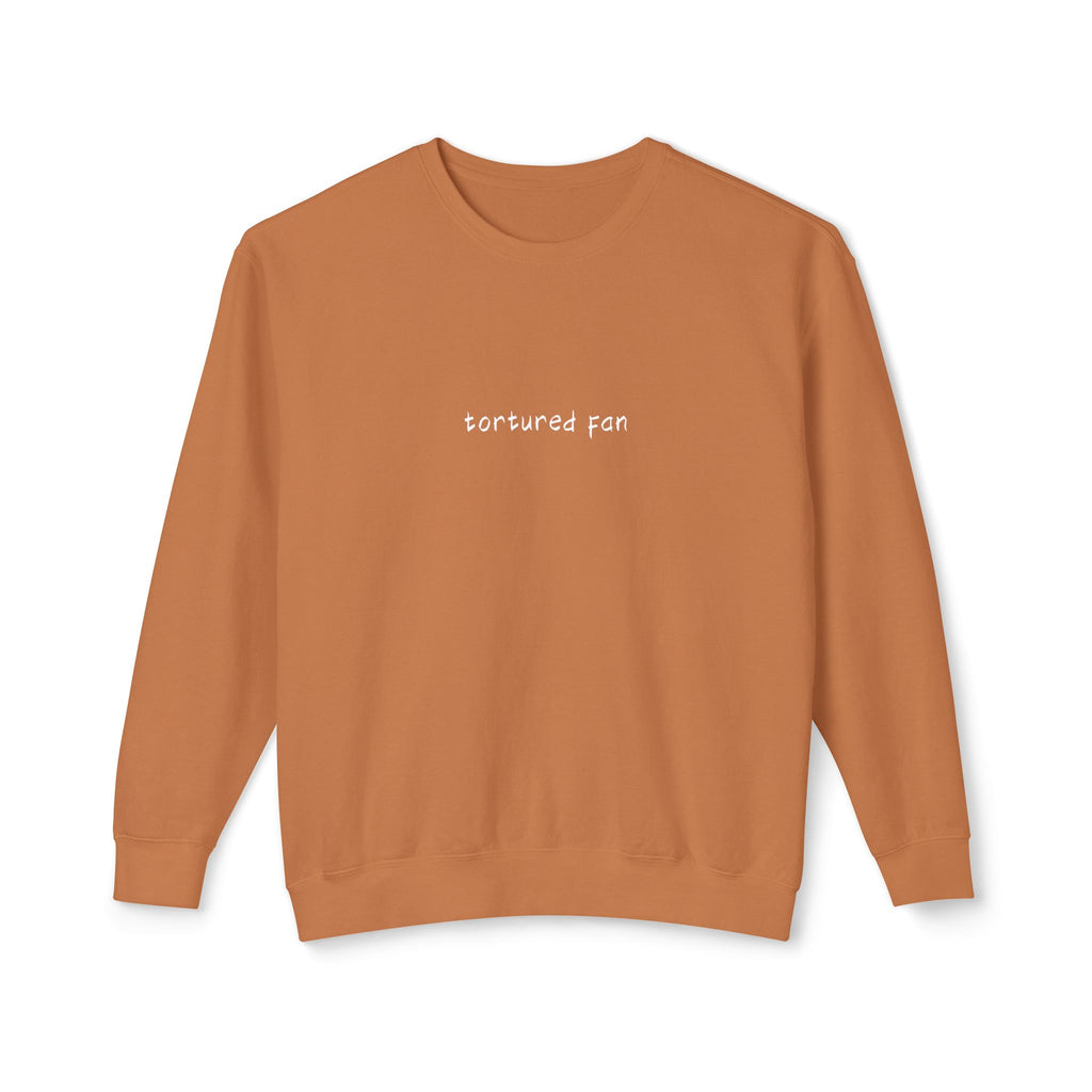Minimalist "Saturated Fan" Crewneck Sweatshirt