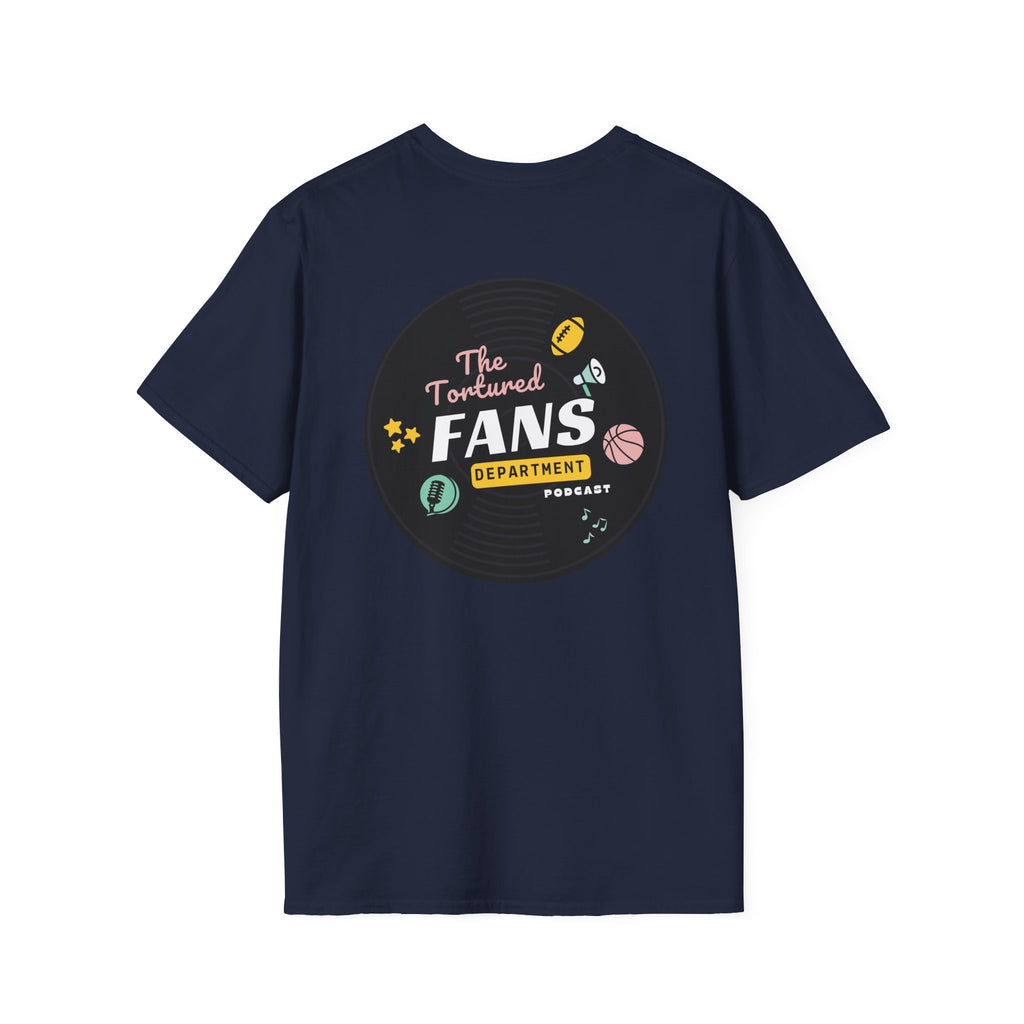 Unisex Softstyle T-Shirt with Retro Podcast Design, Perfect for Fans, Gift for Podcast Lovers, Casual Wear, Unique Tee, Comfort Fashion