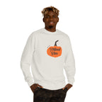 Autumn Pumpkin Sweatshirt - Cozy Fall Apparel, Seasonal Gift, Unisex Crew Neck, Halloween Wear, Pumpkin Spice Lover