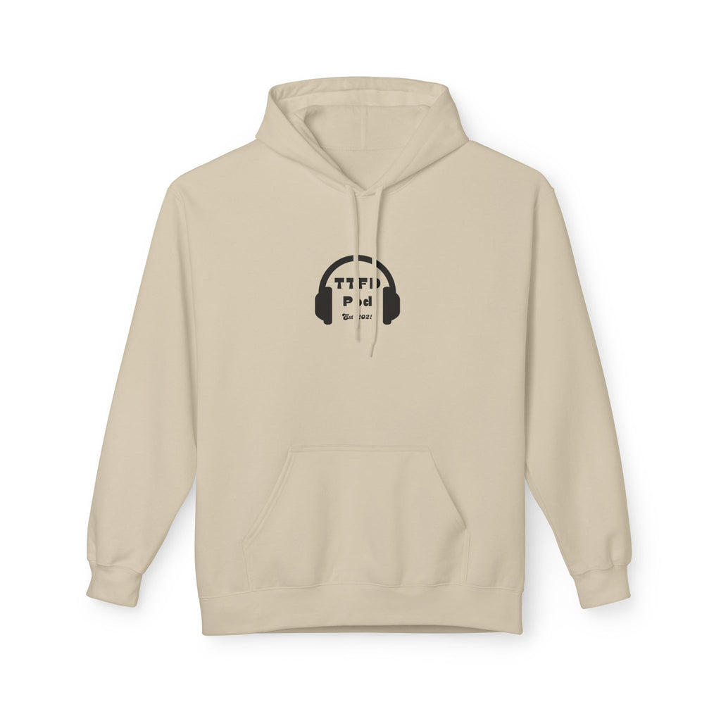 Headphone Graphic Fleece Hoodie (Unisex)