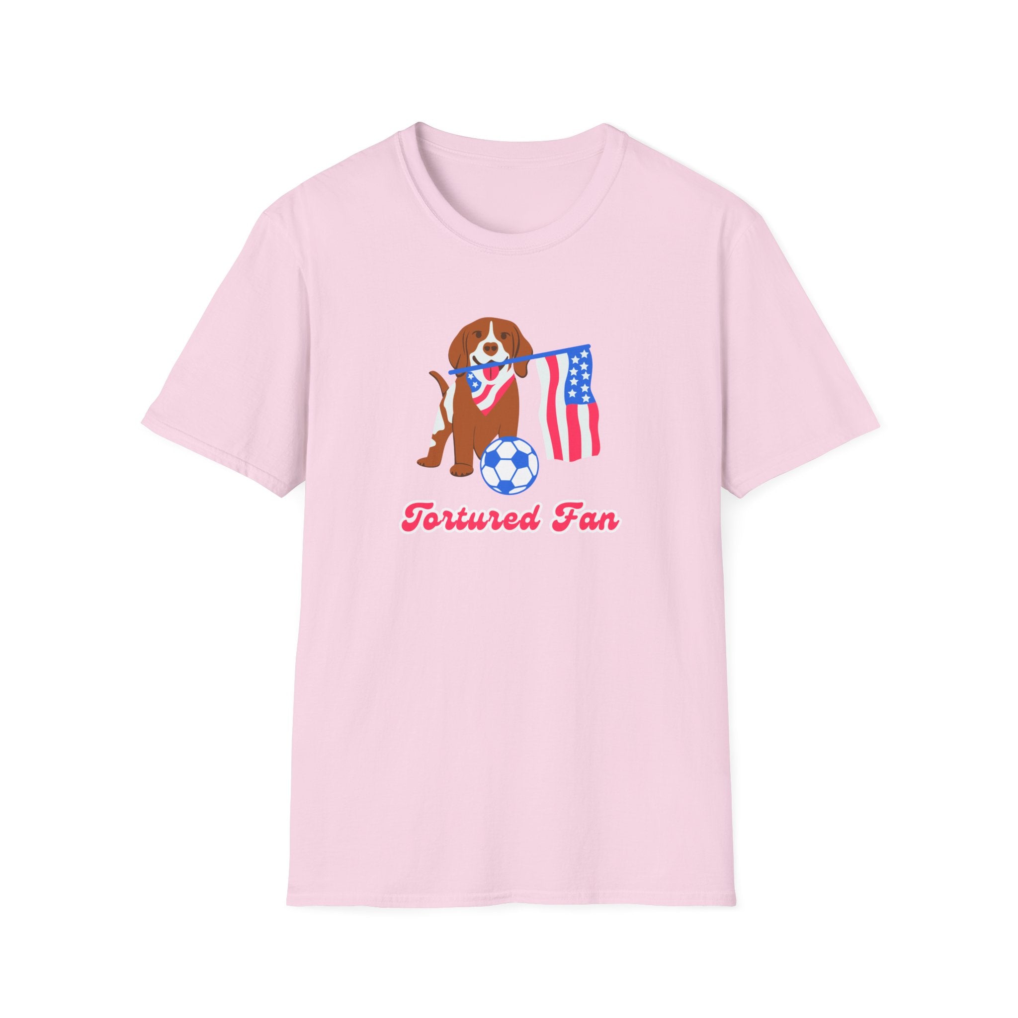 American Dog Tortured Fan T-Shirt