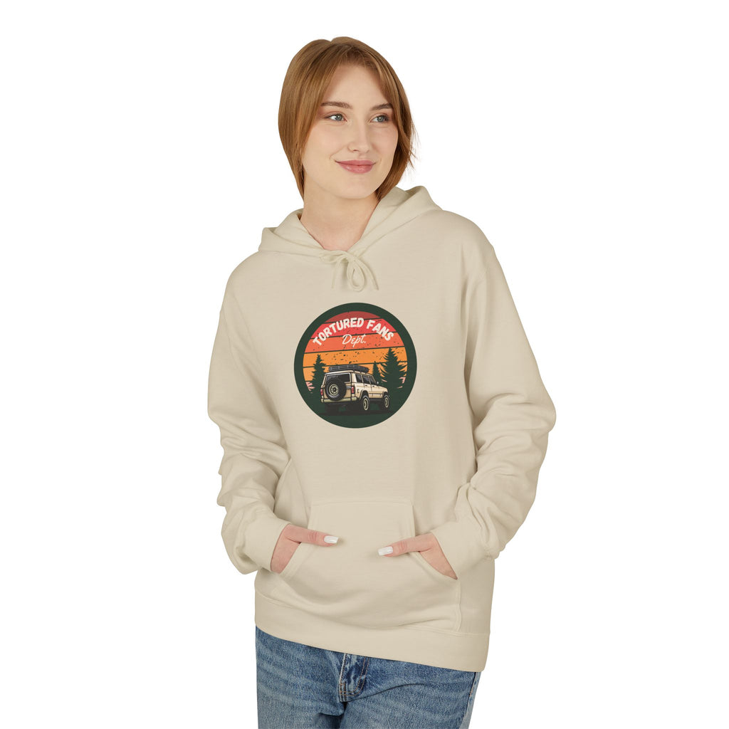 Adventure Jeep Hoodie – "I Don't Need Therapy, I Just Need My Jeep" Vintage Sunset
