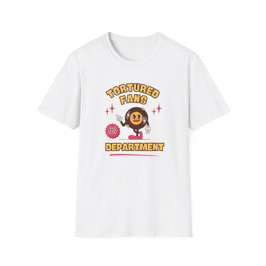 T-Shirt — "Tortured Fans Department" Retro Vinyl Tee
