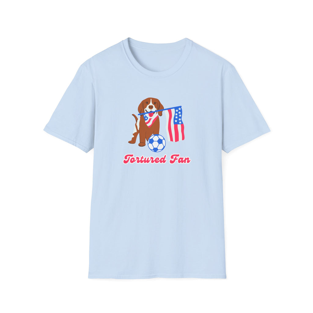 American Dog Tortured Fan T-Shirt