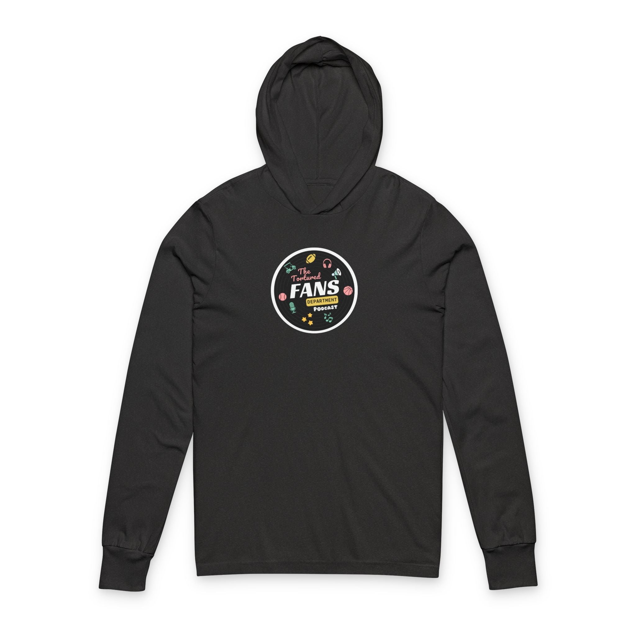 Lightweight Hooded Tee (Podcast Logo)