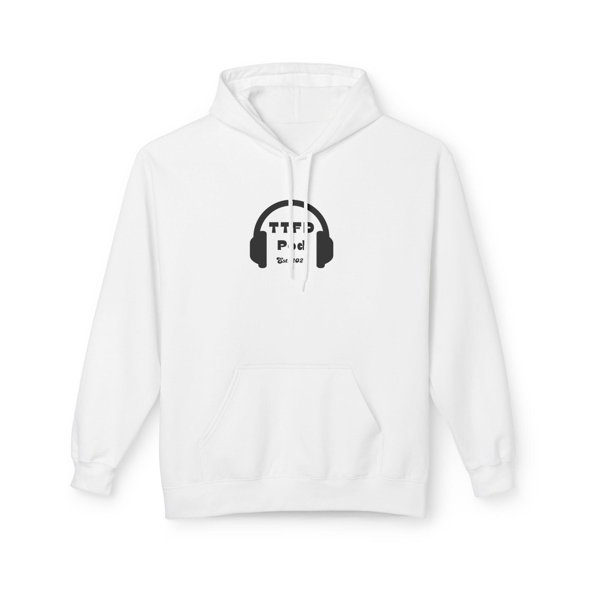 Headphones Alt Logo - Fleece Hoodie (Unisex)