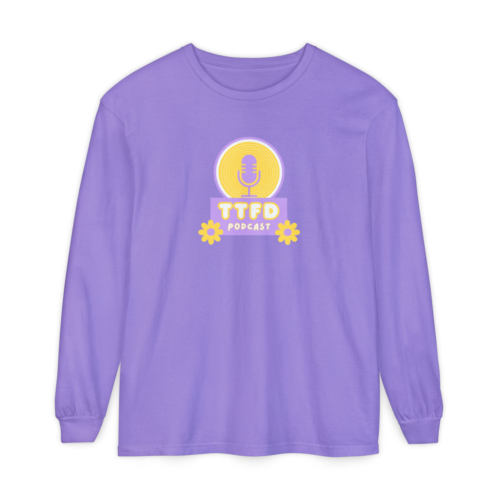 TTFD Floral Mic Long-Sleeve Tee