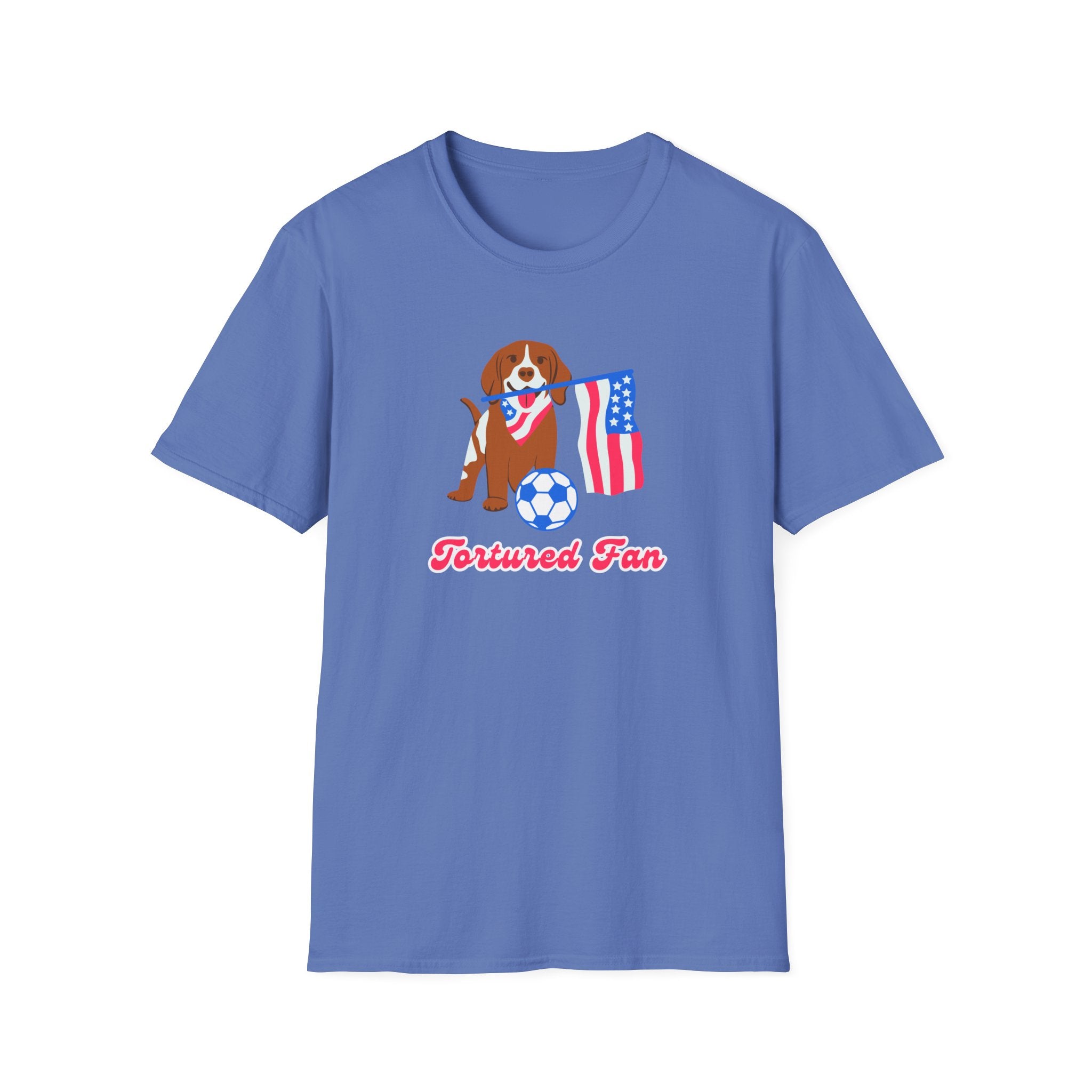 American Dog Tortured Fan T-Shirt