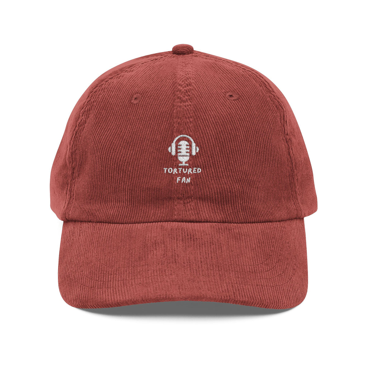 Corduroy Dad Hat — Embroidered Vintage Icon Cap