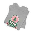 T‑Shirt — TTFD Podcast Logo Tee (Microphone & Flowers)
