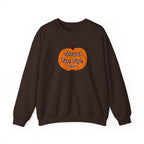 Crewneck Sweatshirt — Pumpkin "Tortured Fan" Halloween Graphic