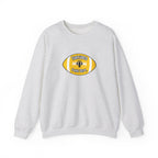 Tortured Fans Dept. Football Crewneck Sweatshirt (Yellow Logo)