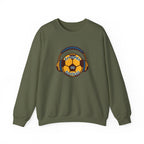 Crewneck Sweatshirt — 'Friends on Football' Headphones Logo