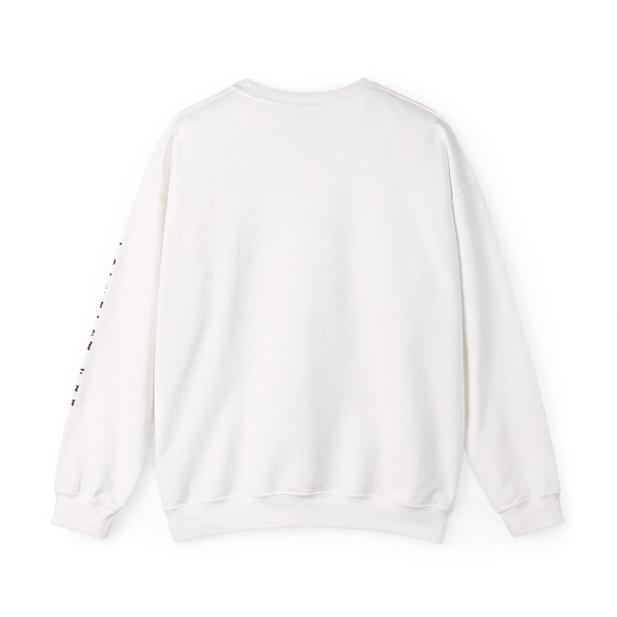 Fall Leaves & Pumpkins Crewneck Sweatshirt — Autumn Graphic Pullover