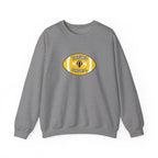 Tortured Fans Dept. Football Crewneck Sweatshirt (Yellow Logo)