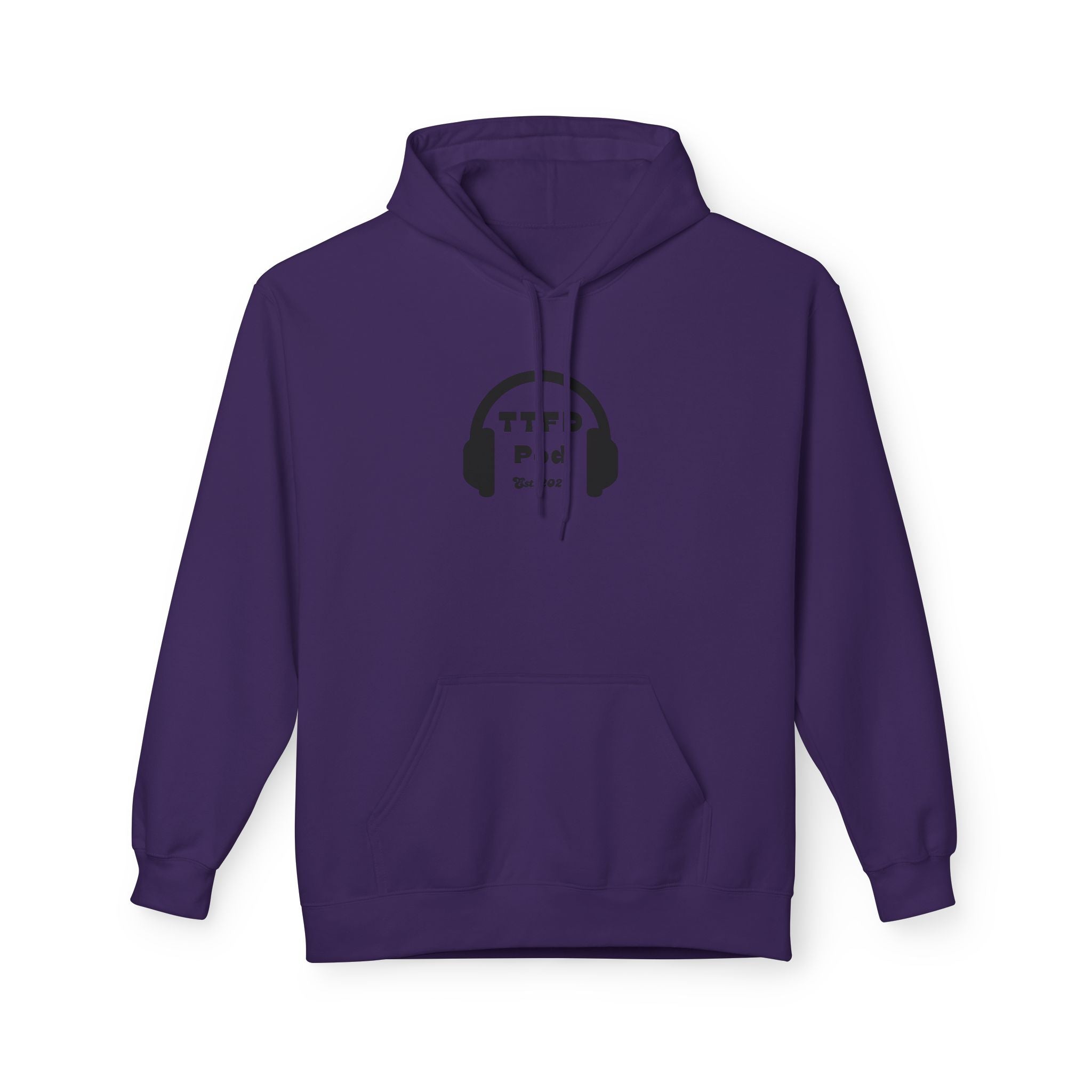 Headphones Alt Logo - Fleece Hoodie (Unisex)