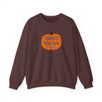 Crewneck Sweatshirt — Pumpkin "Tortured Fan" Halloween Graphic