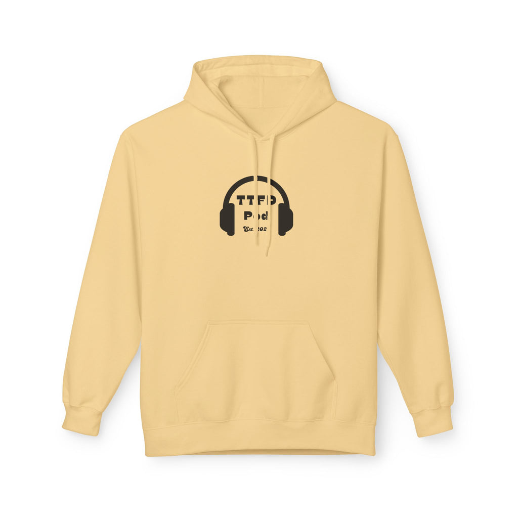 Headphones Alt Logo - Fleece Hoodie (Unisex)